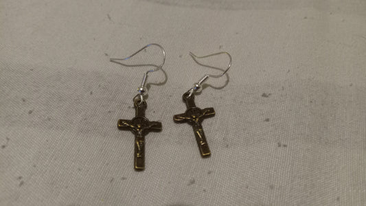 Handmade Cross Earring Collection