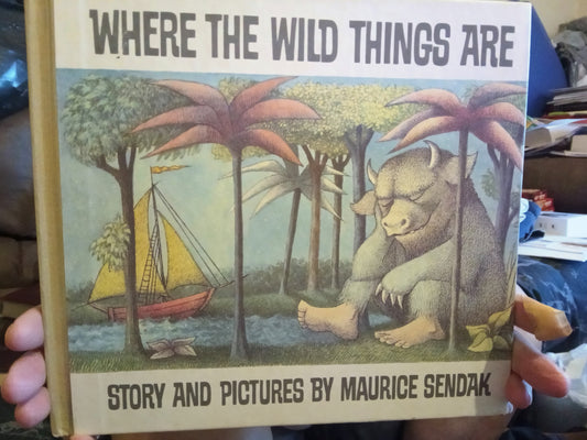 Where the Wilds Things Are by Maurice Sendak in hardcover