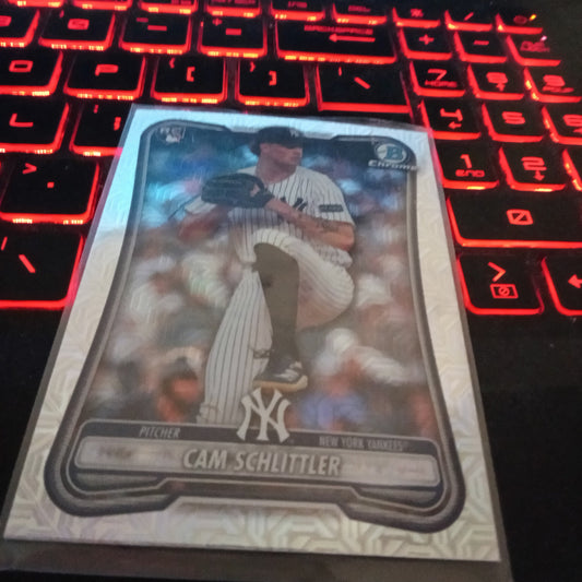 Cam Schlitter Baseball Card – New York Yankees
