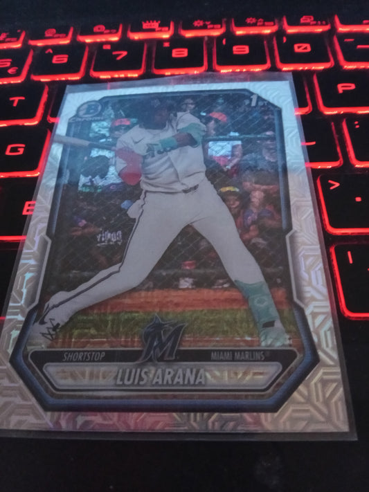 Luis Arana Baseball Trading Card